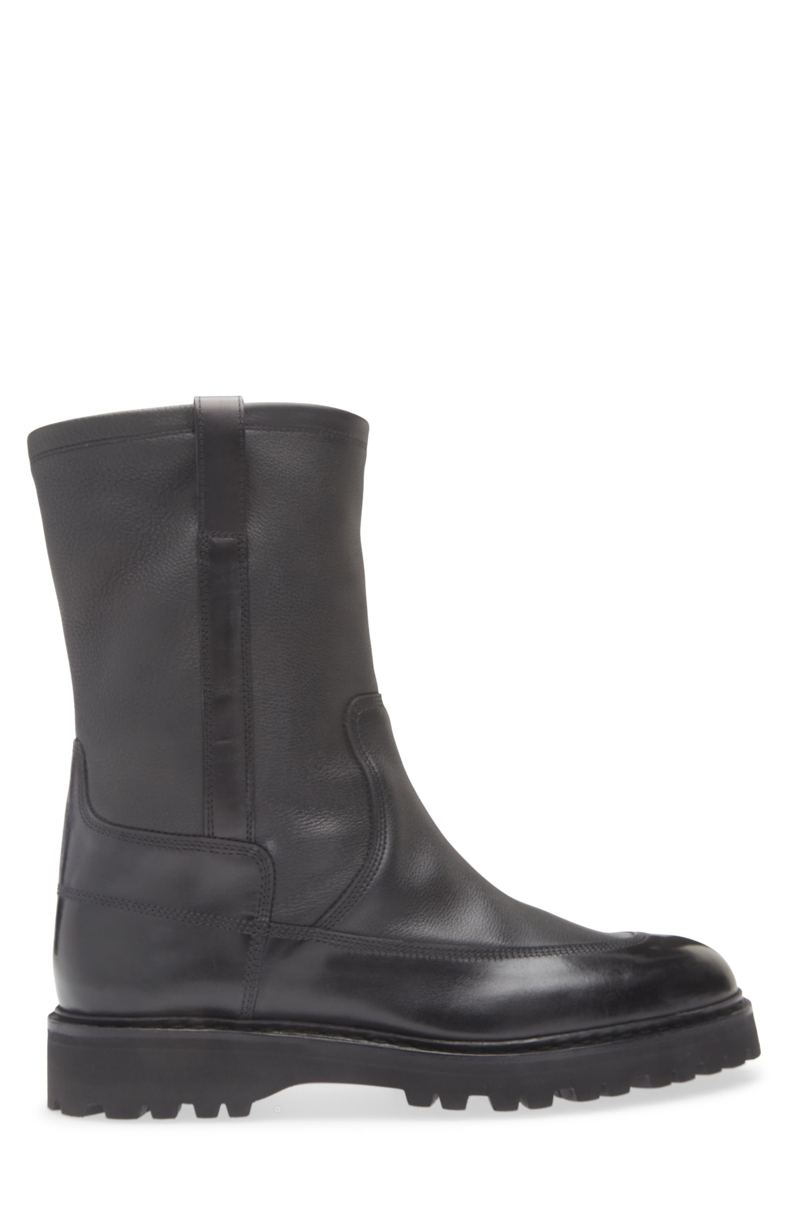 John Lobb Highland Rain Boot, Alternate, color, Black