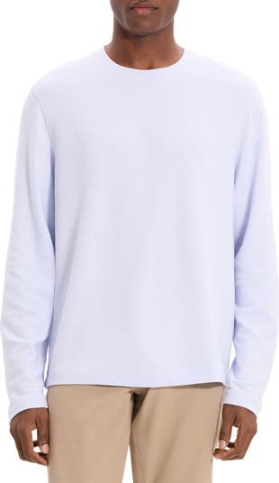 Theory Delroy Textured Long Sleeve T-Shirt | Nordstrom