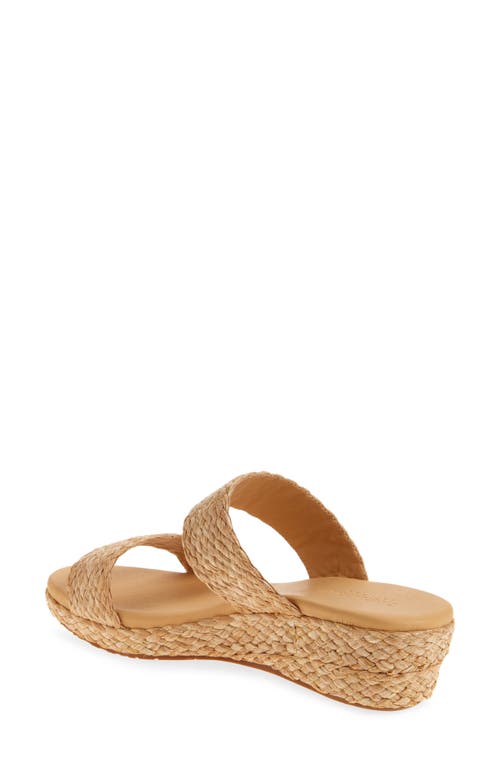 CHOCOLAT BLU CHOCOLAT BLU FARRA PLATFORM WEDGE SLIDE SANDAL 