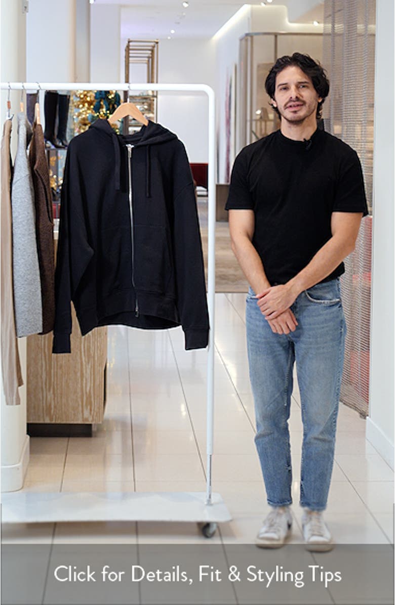 Oversize Heavyweight Zip Hoodie, sales video thumbnail