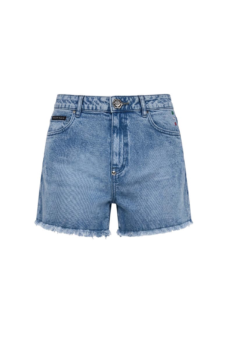 Hot Pants Basic Women, Main, color, Sky Wash