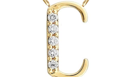 Lana 14k Gold Initial Pendant Necklace In Gold