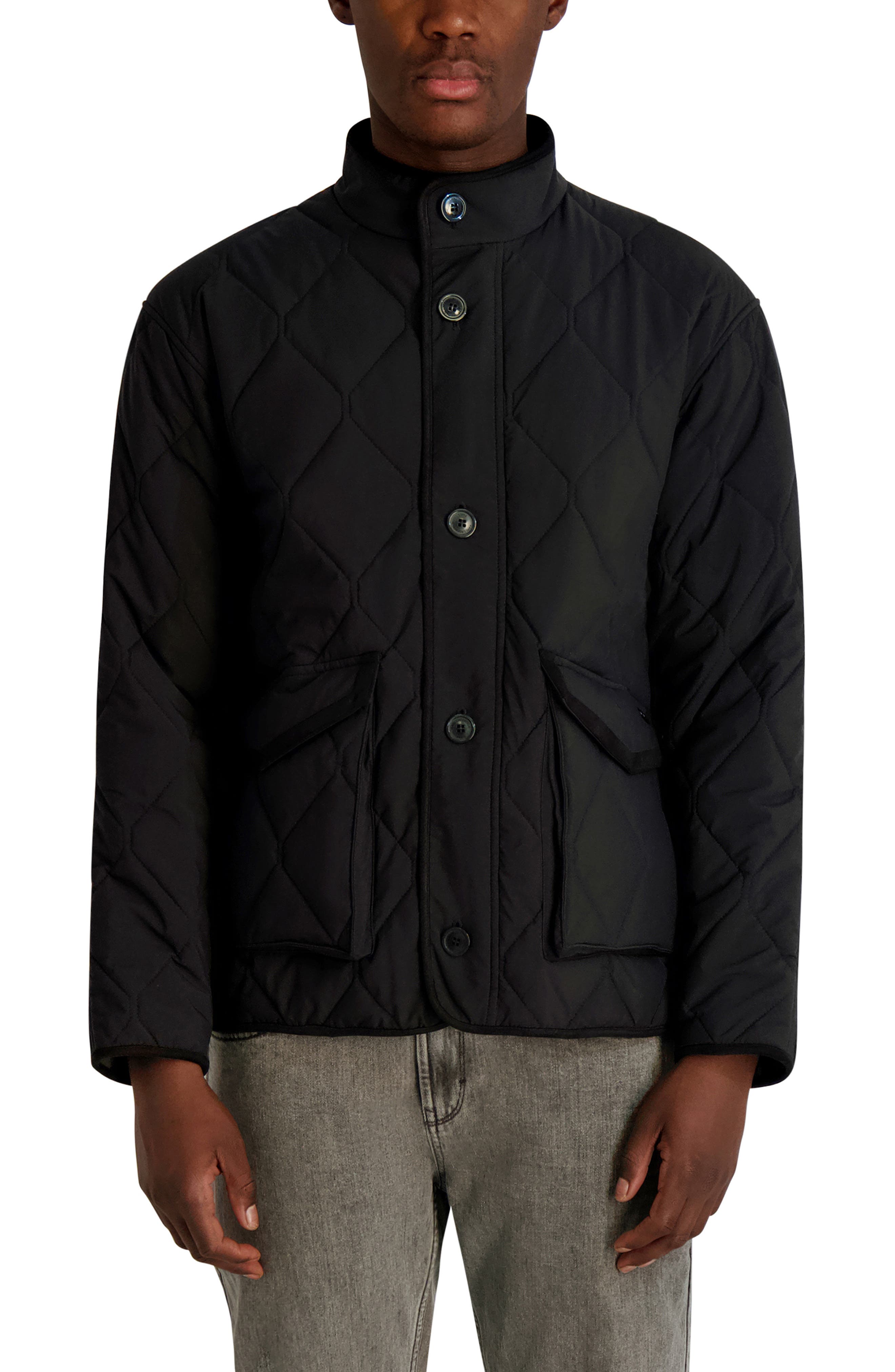 Diamond Quilted Lightweight Jacket