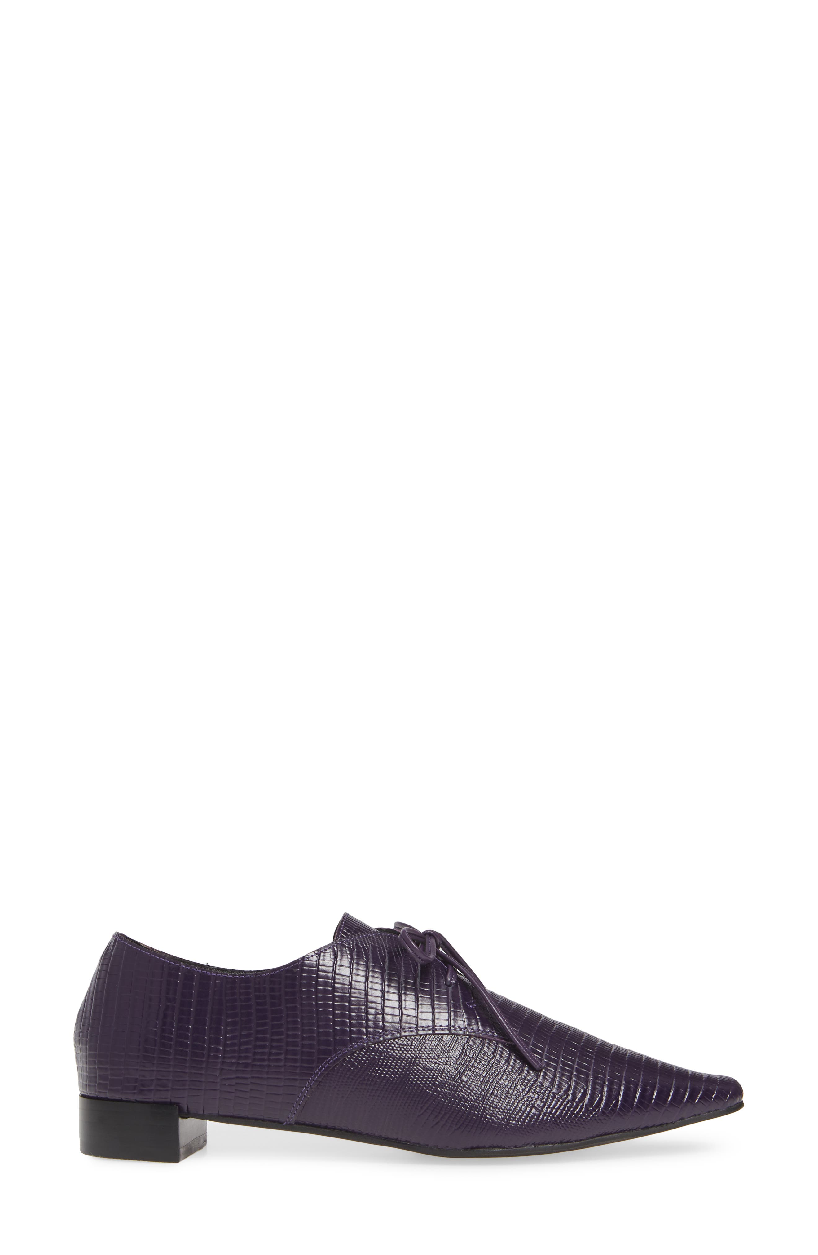 Dash Flat, Alternate, color, DARK PURPLE LIZARD PRINT