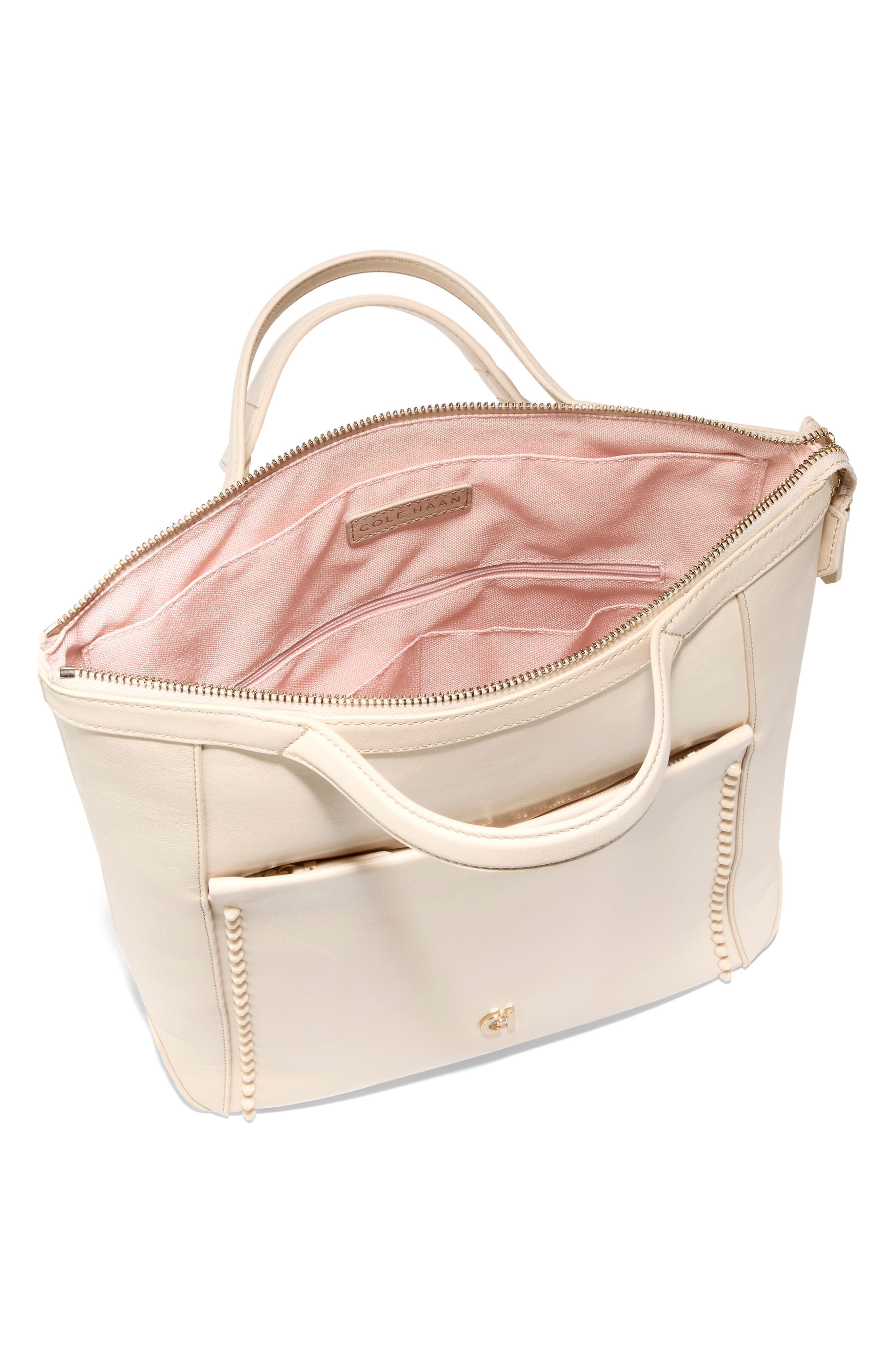 Cole Haan Small Grand Ambition Leather Convertible Backpack, Alternate, color, 