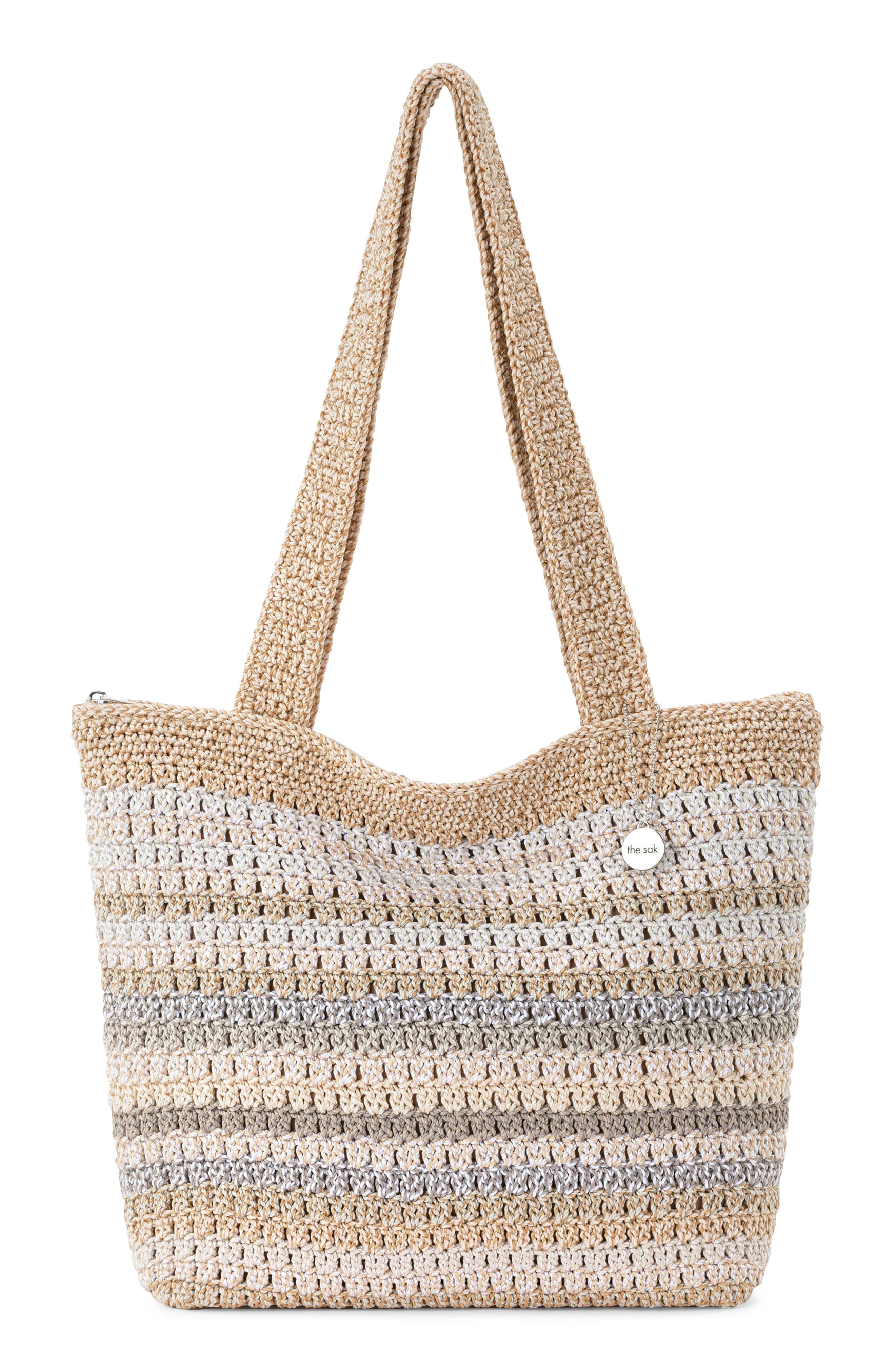 The Sak Casual Classics Crochet Tote, Main, color, 
