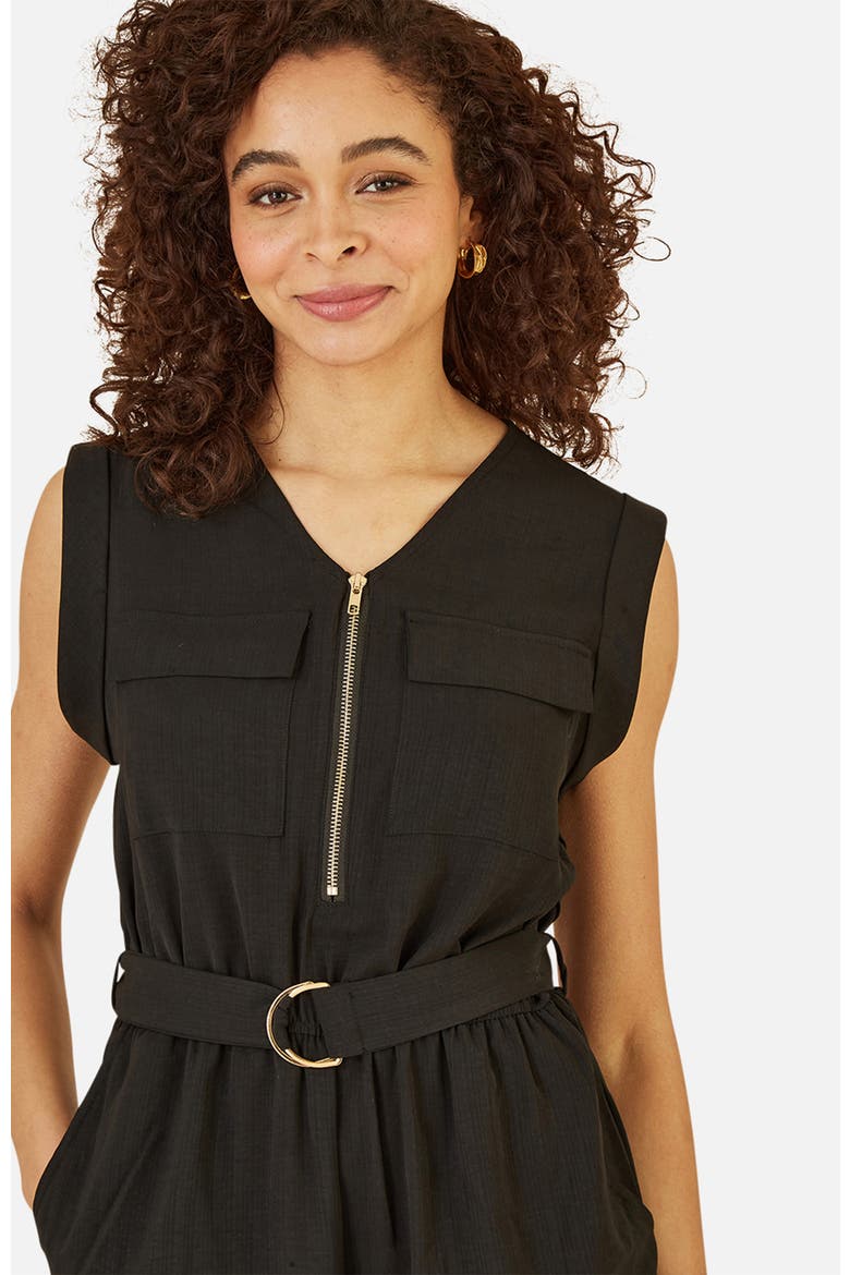 Utility Playsuit, Alternate, color, Black