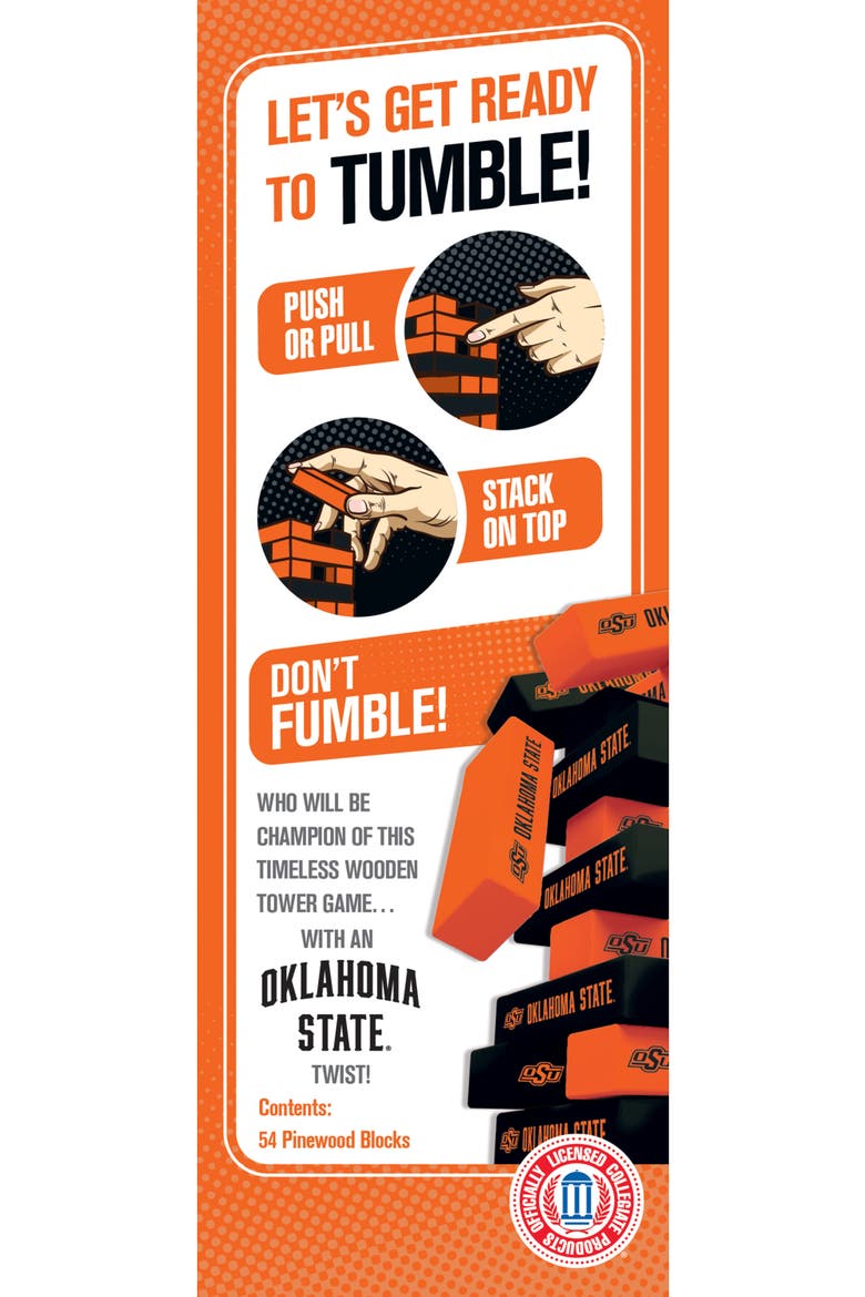 Oklahoma State Cowboys Tumble Tower, Alternate, color, Multicolor