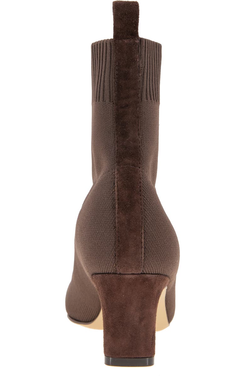 André Assous Winter Knit Bootie, Alternate, color, Cocoa Powder