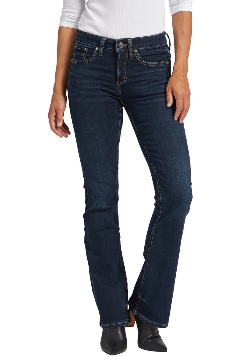 Suki Slim Fit Bootcut Jeans, Main, color, INDIGO
