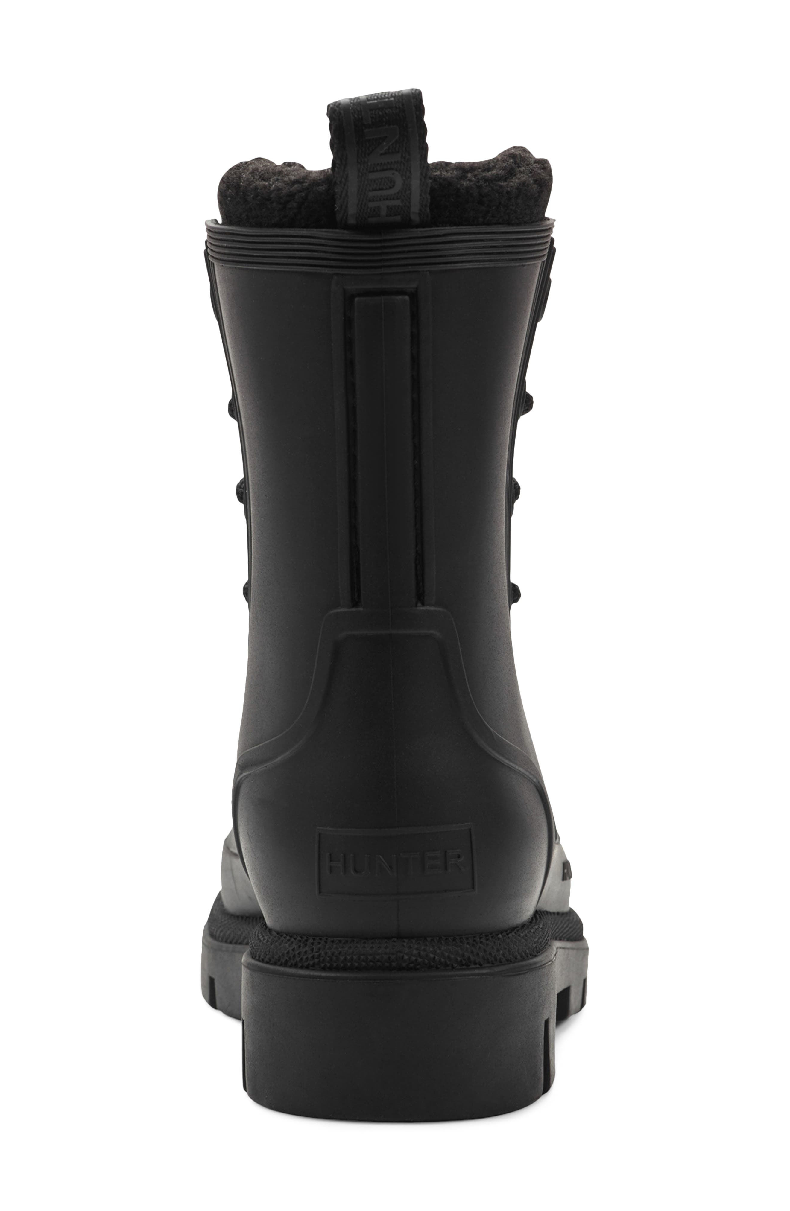 Hunter Diana Waterproof Rainboot, Alternate, color, Black/ Black