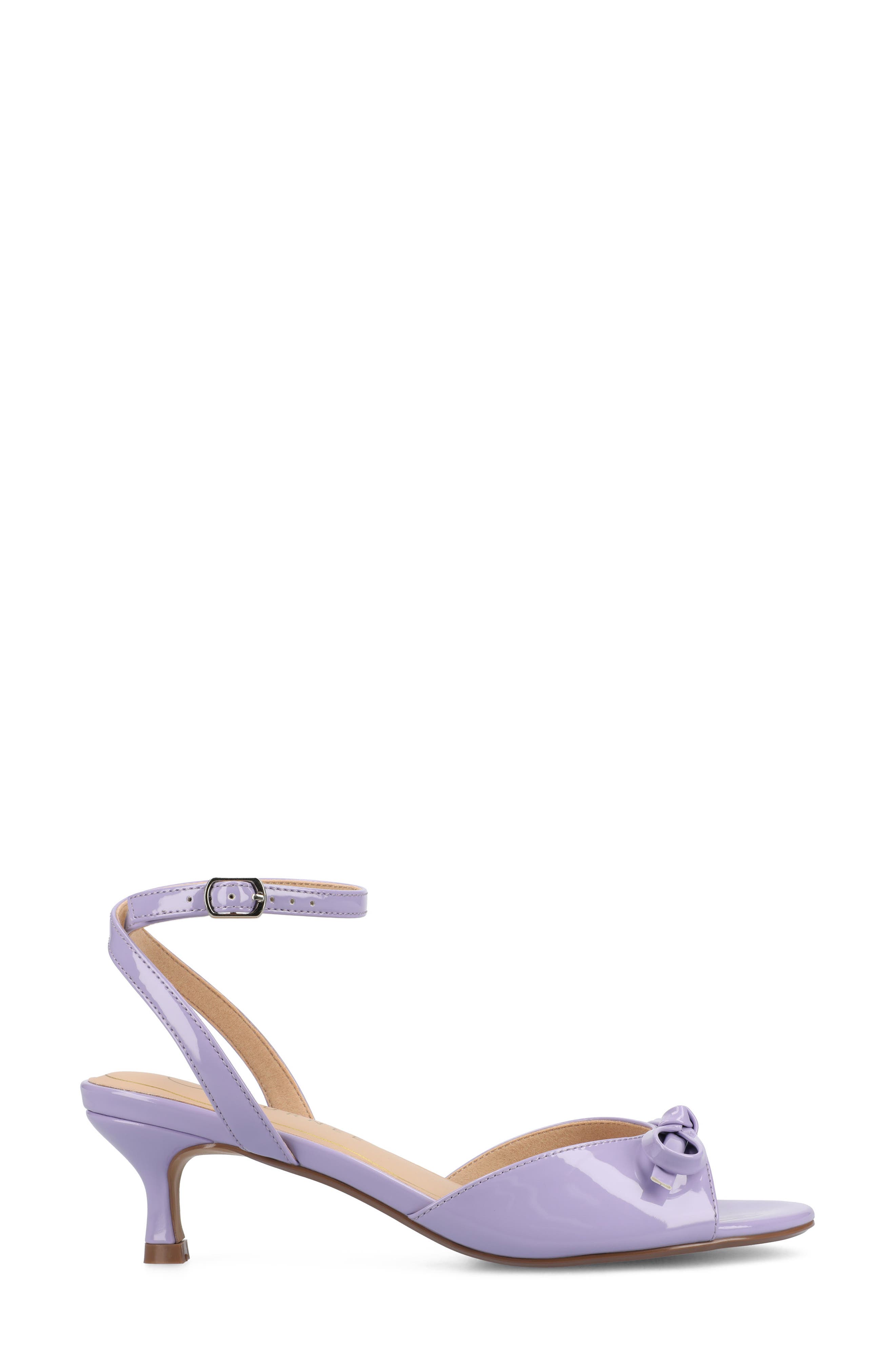 Jennifer Bow Ankle Strap Sandal, Alternate, color, LILAC