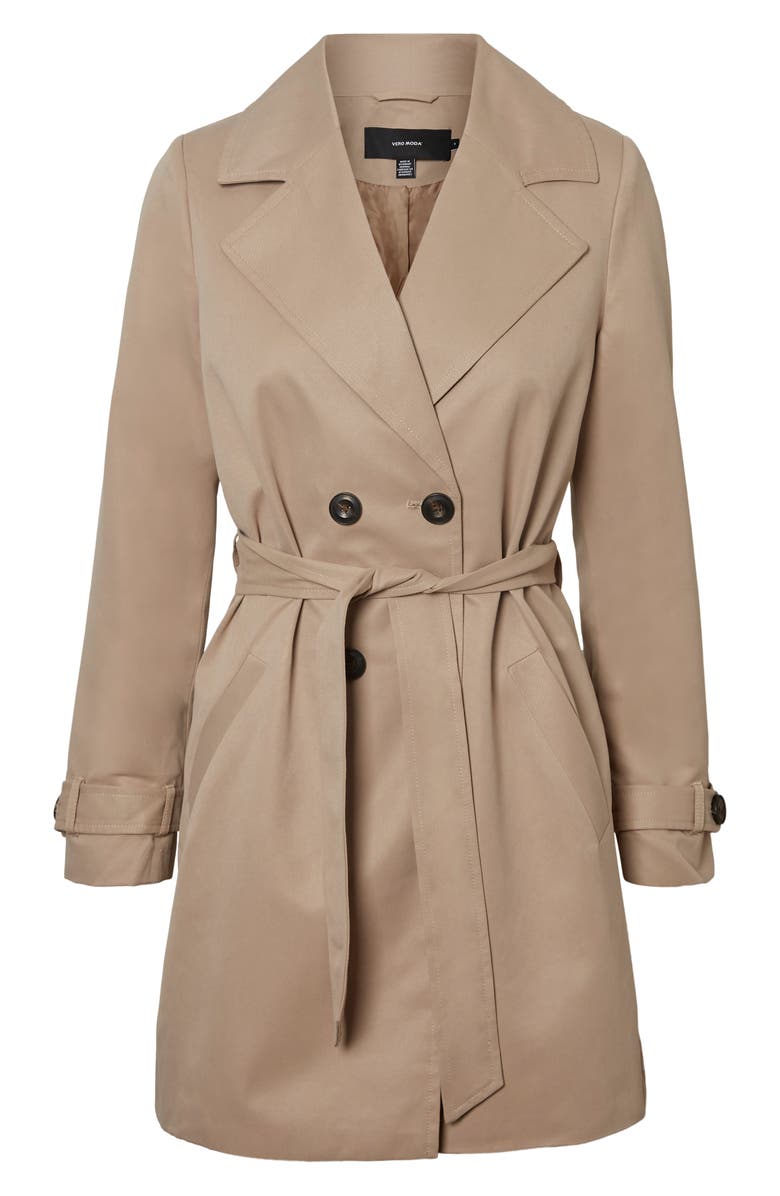 VERO MODA Berta Trench Coat, Alternate, color,