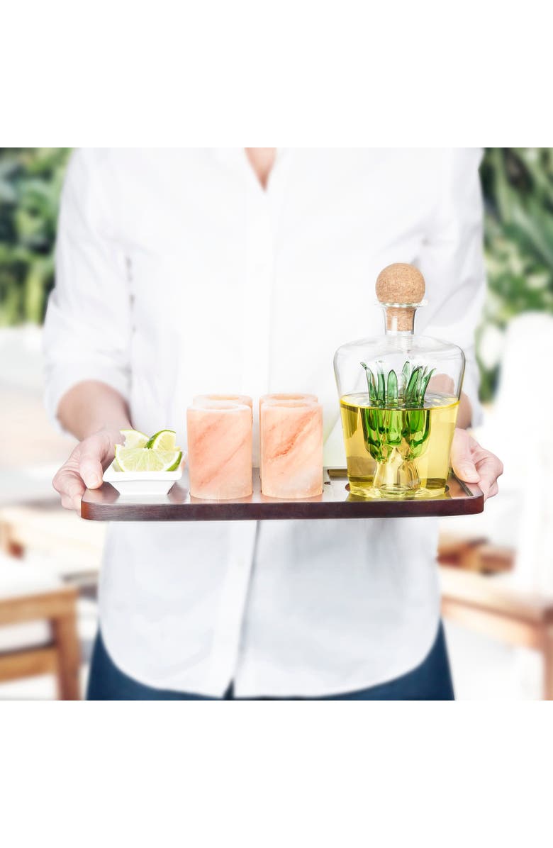 FINAL TOUCH Agave Tequila Decanter, Alternate, color, Clear