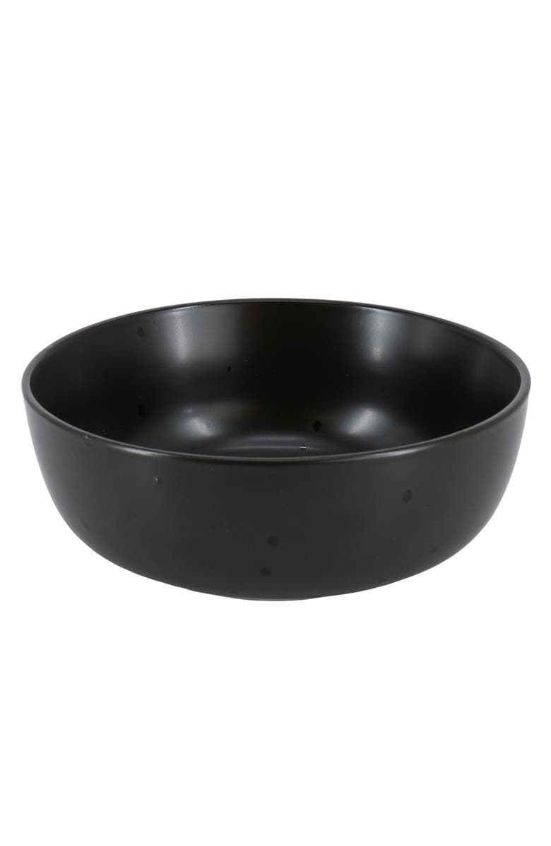 Studio 3B Mio Modern Coupe 6 piece 6.5in Round Stoneware Bowl Set, Alternate, color, Pepper