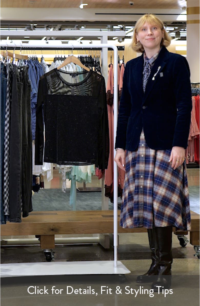 Sparkle Mesh Tee, sales video thumbnail