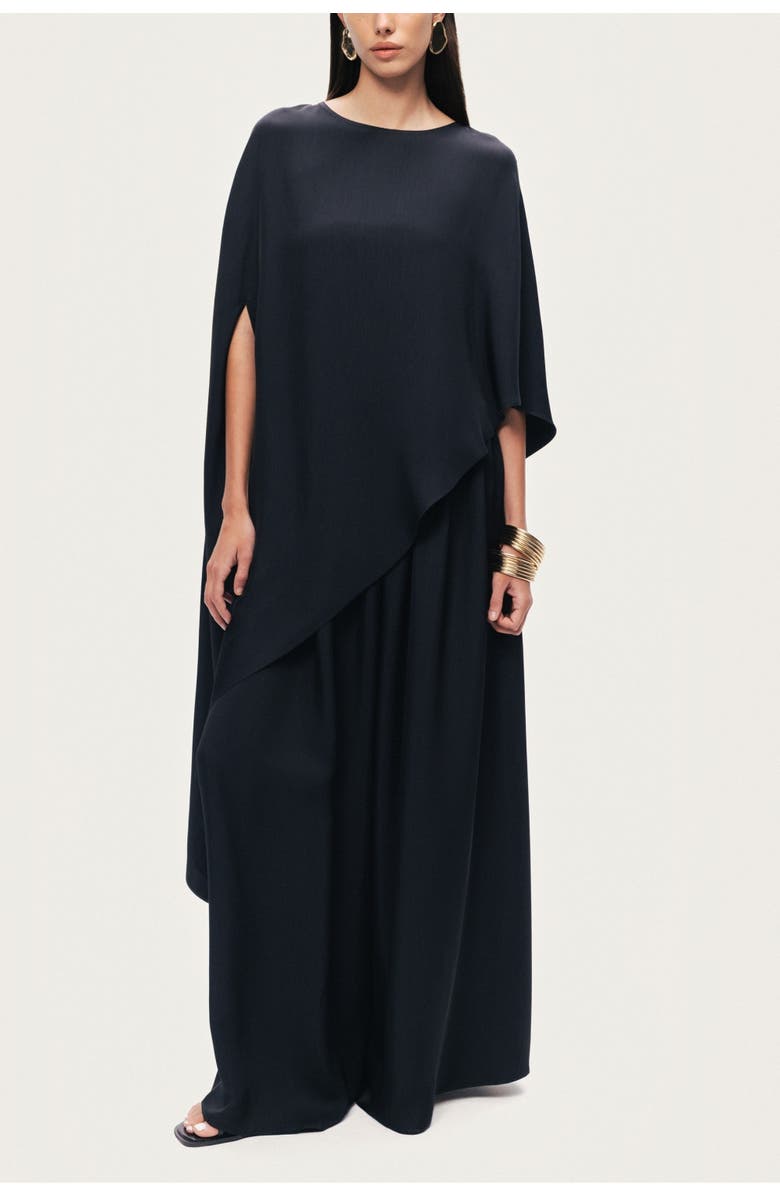 Nocturne Elasticated Wide-Leg Pants, Alternate, color, Black