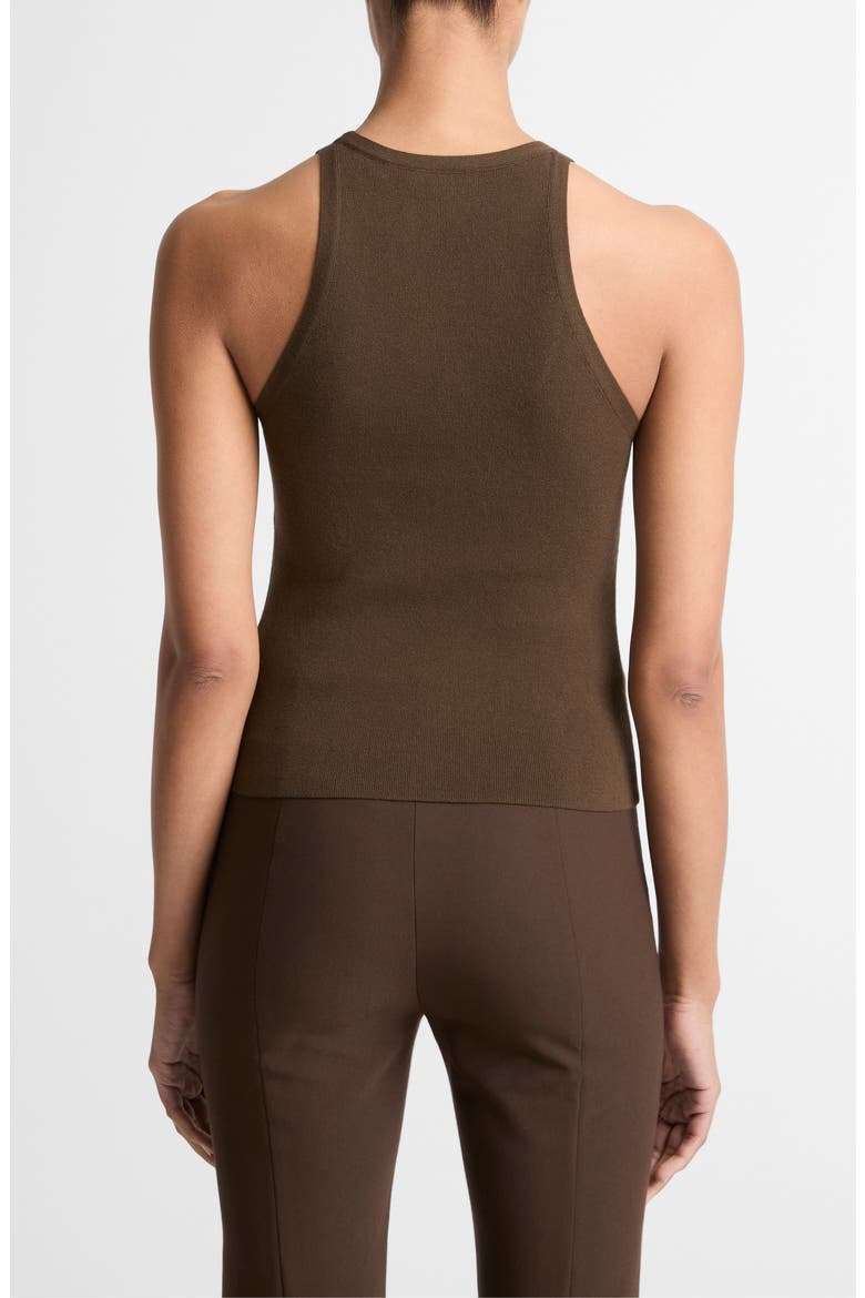 Scoop Neck Tank, Alternate, color, DARK BARK