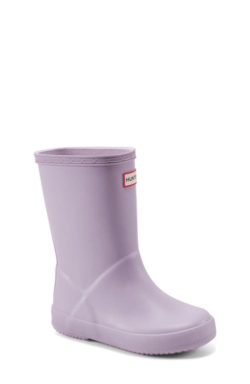 Hunter Kids' First Classic Rain Boot In Purple