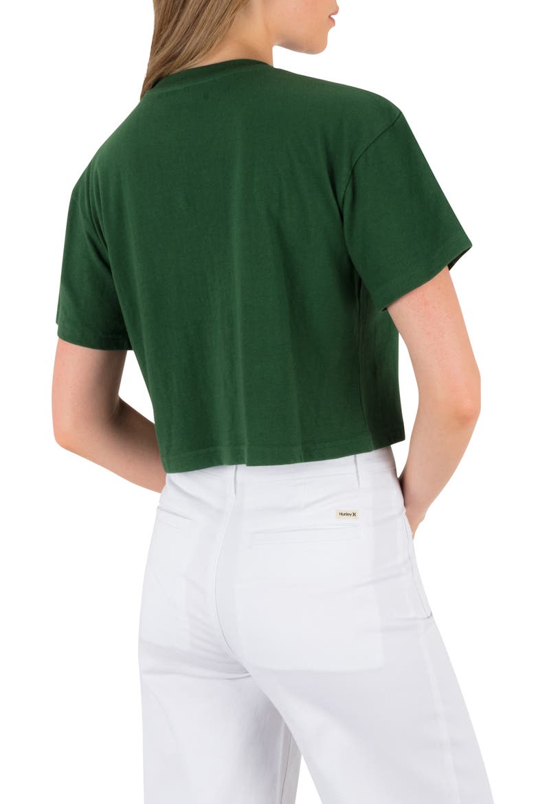 Wild & Free Boxy Cotton Crop T-Shirt, Alternate, color, EDEN