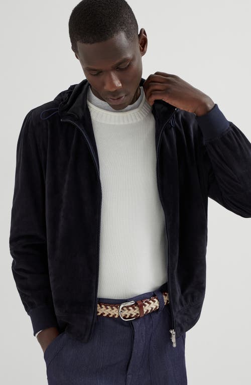 Brunello Cucinelli Sweatshirt With Hood And Zipper