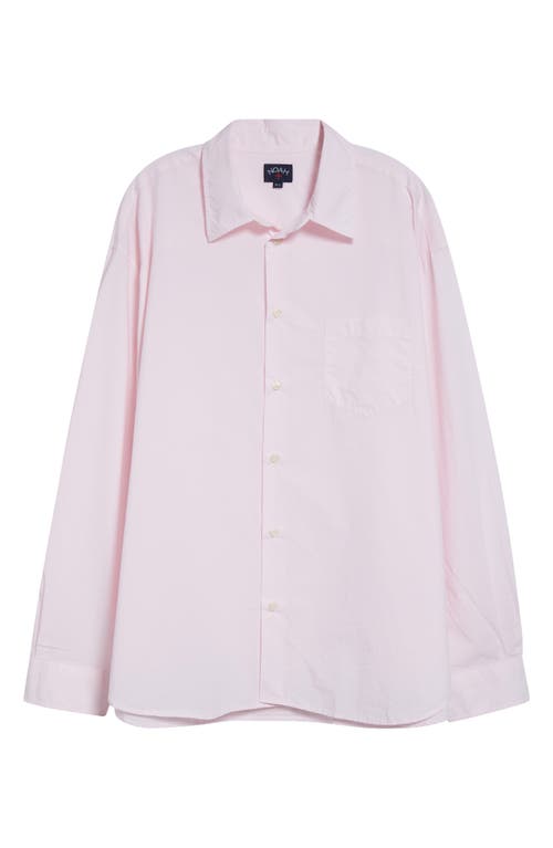 Noah Oversize Cotton Poplin Button-up Shirt