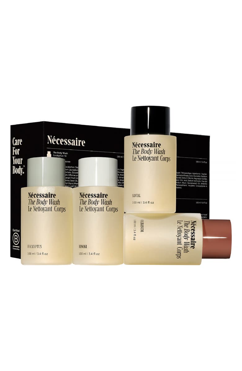Nécessaire The Body Wash Collection Set $60 Value, Main, color,