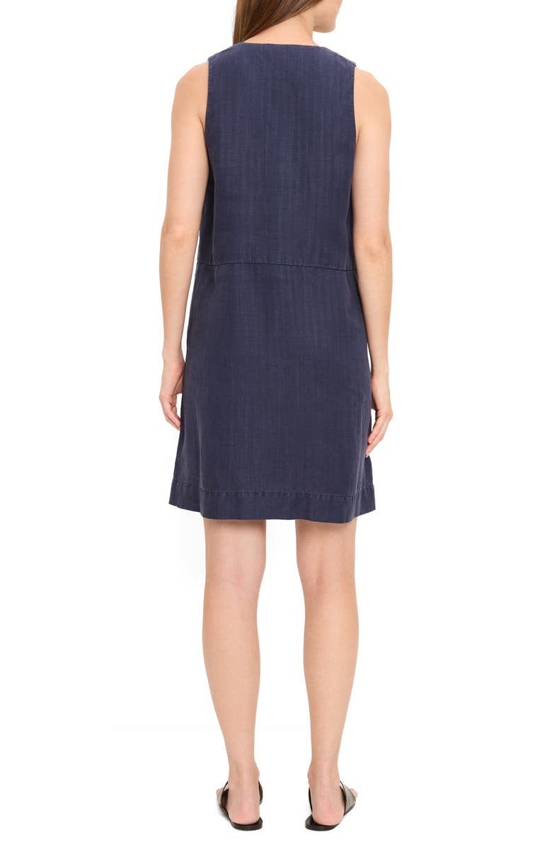 Michael Stars Maelie Sleeveless Shift Dress, Alternate, color, Nocturnal