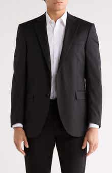 Peter Millar Flynn Classic Solid Wool Blazer