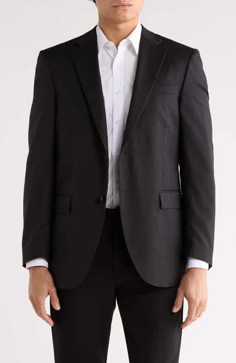 Peter Millar Flynn Classic Solid Wool Blazer
