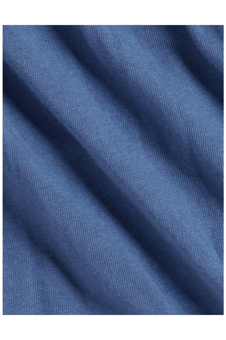 Embroidered Smocked Cotton Jersey Sundress with Bloomers, Alternate, color, EARTH BLUE