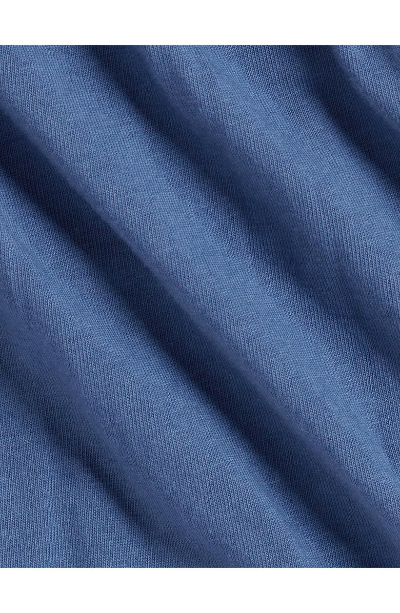 Ralph Lauren Embroidered Smocked Cotton Jersey Sundress with Bloomers, Alternate, color, Earth Blue