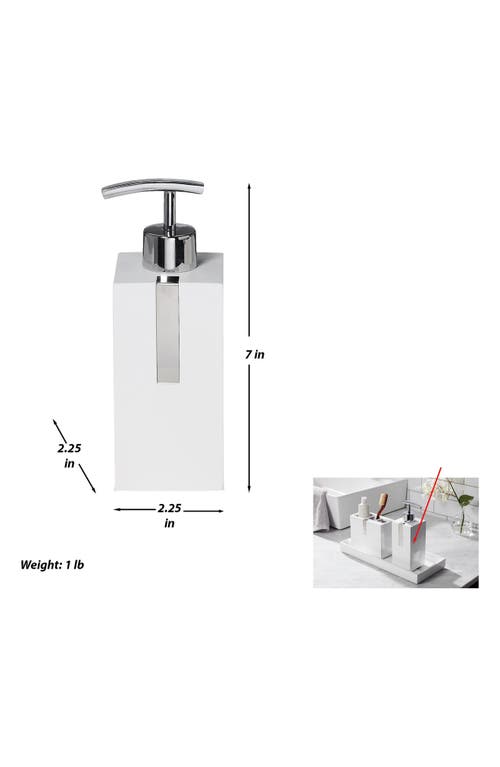 Roselli Trading Company Houston Street 3-piece Bathroom Set In White
