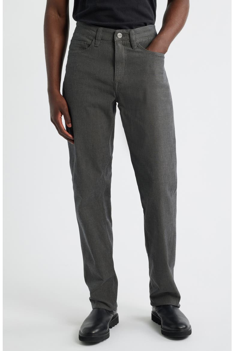 Charisma Relaxed Straight Leg Pants, Main, color, GREY HERRINGBONE
