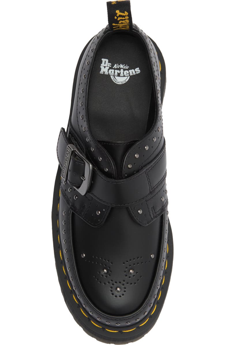 Dr. Martens Ramsey Quad Stud Monk Strap Creeper, Alternate, color,