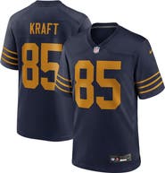 Nike Men's Nike Tucker Kraft  Navy Green Bay Packers Alternate  Game Jersey