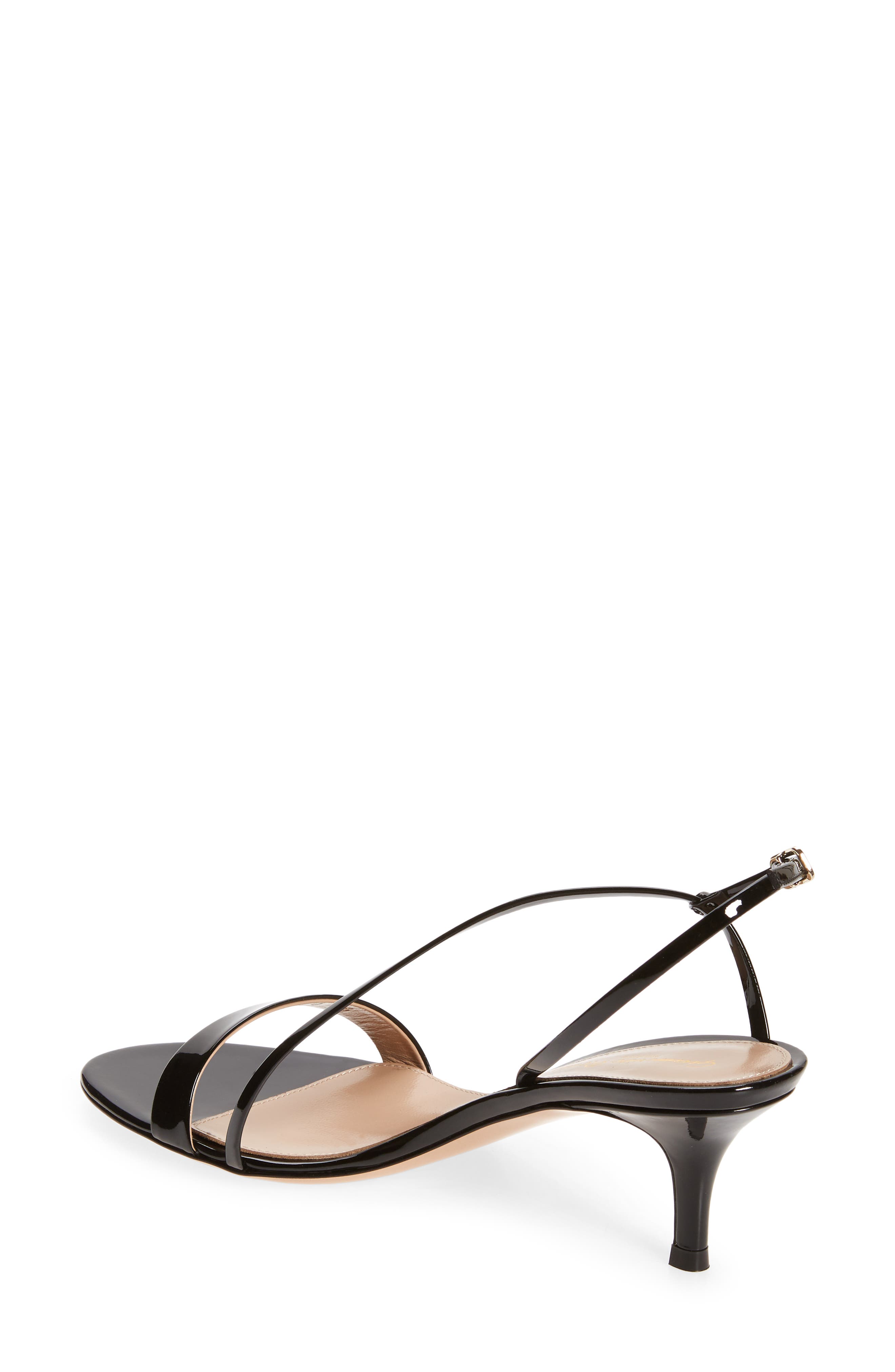 Gianvito Rossi Kitten Heel Slingback Sandal, Alternate, color, 