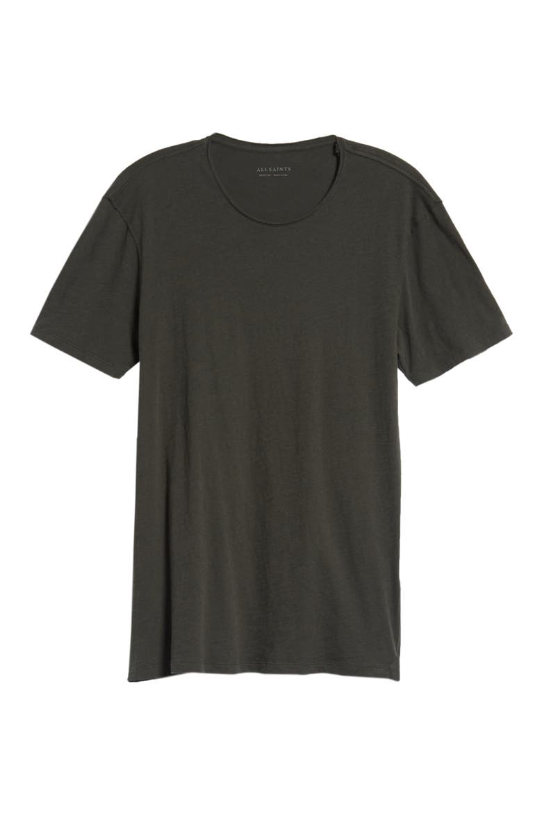 Slim Fit Crewneck T-Shirt, Alternate, color, WASHED BLACK