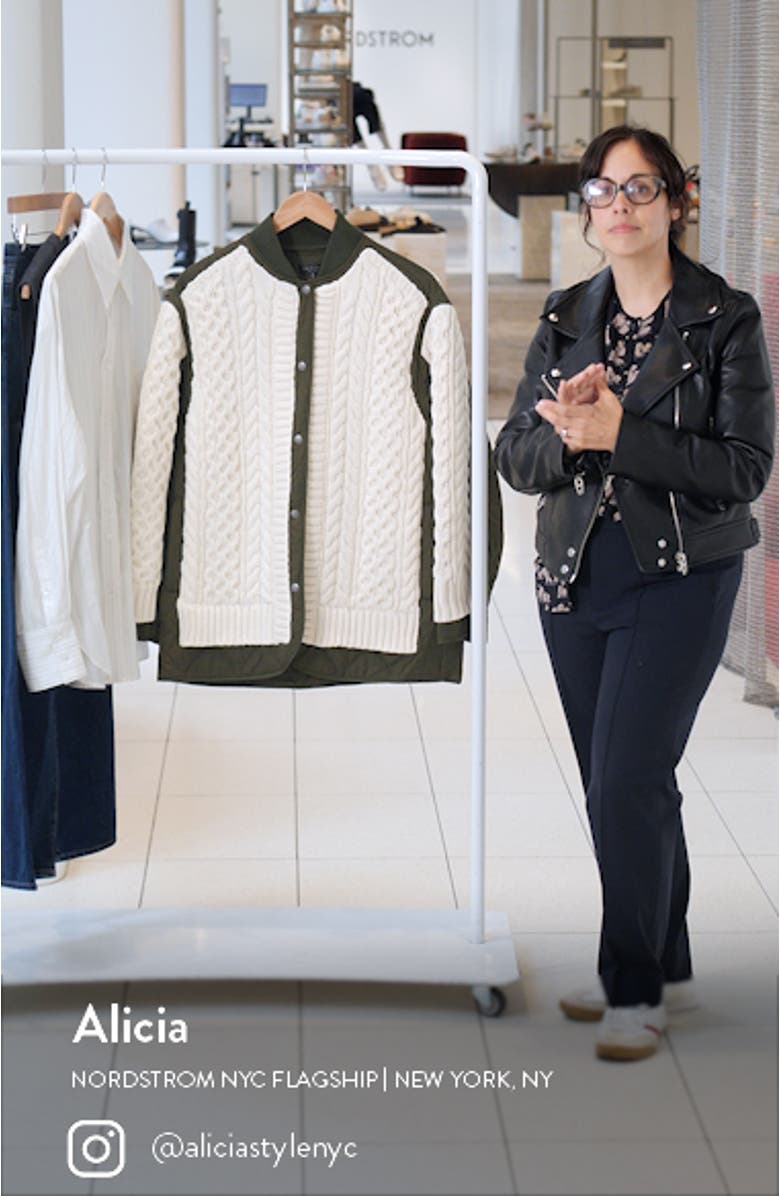 Winnie Mixed Media Jacket, sales video thumbnail