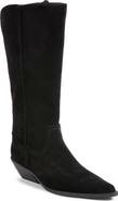 Open Edit Savannah Leather Tall Boot