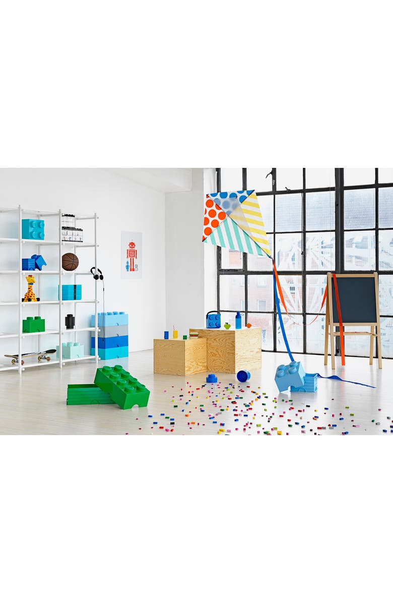 LEGO Storage Brick 8 Black, Alternate, color, 