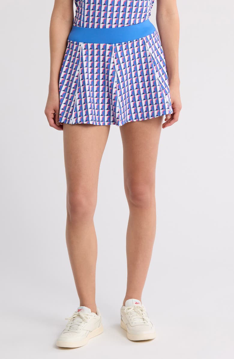Original Penguin Geo Flounce Tennis Skort, Main, color, 