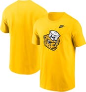 Nike Men's Nike Maize Michigan Wolverines Legacy Alternate Logo T-Shirt