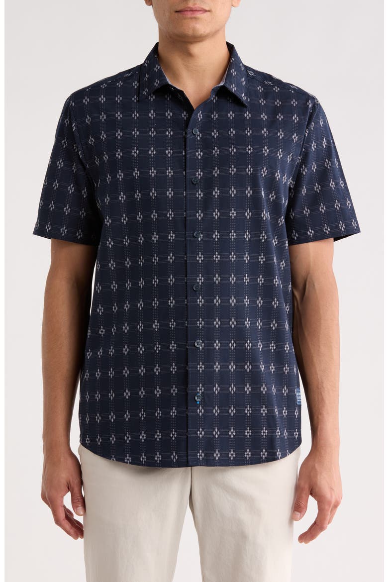 Yarn Dye Shirt, Main, color, SKY CAPTAIN