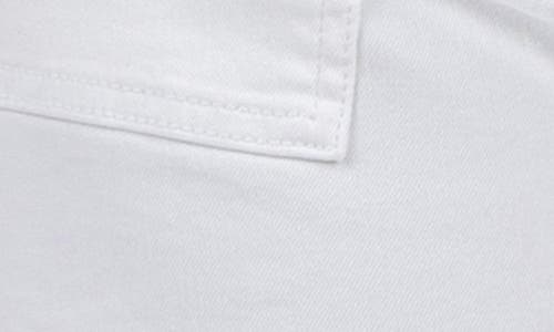 Kut From The Kloth Jane Zip Pocket High Waist Denim Shorts In White