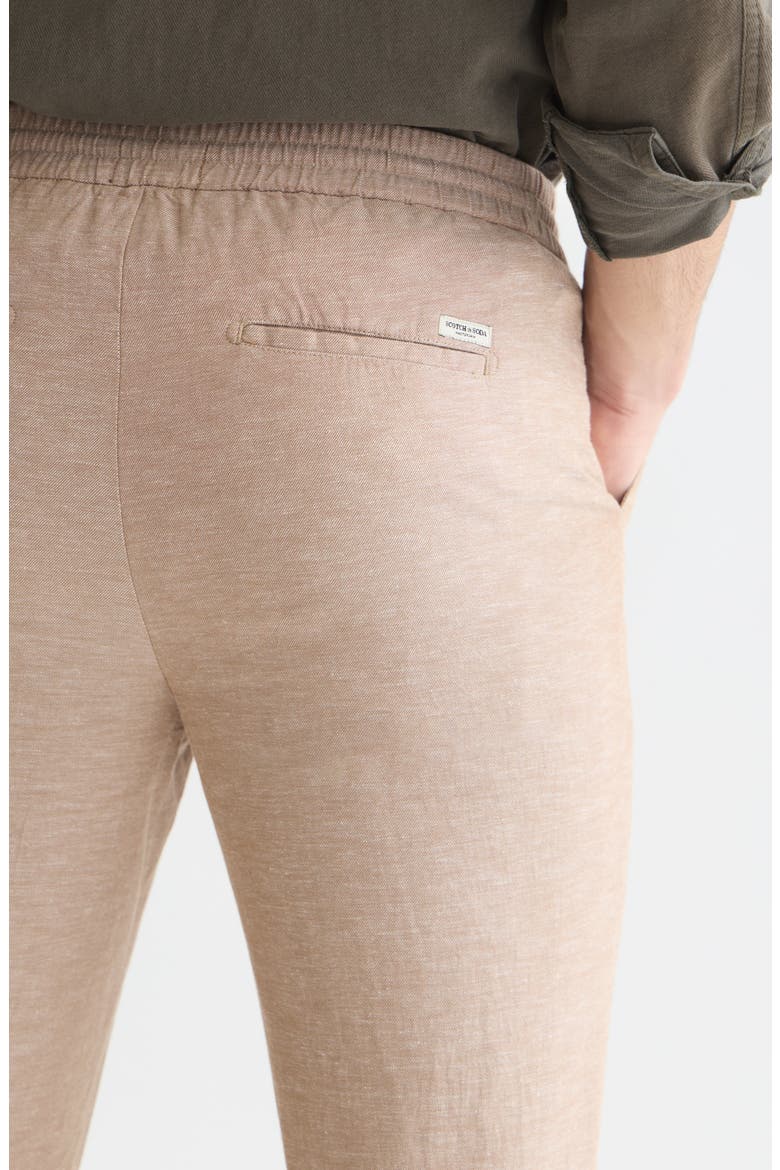 Warren Cotton & Linen Joggers, Alternate, color, AMPHORA