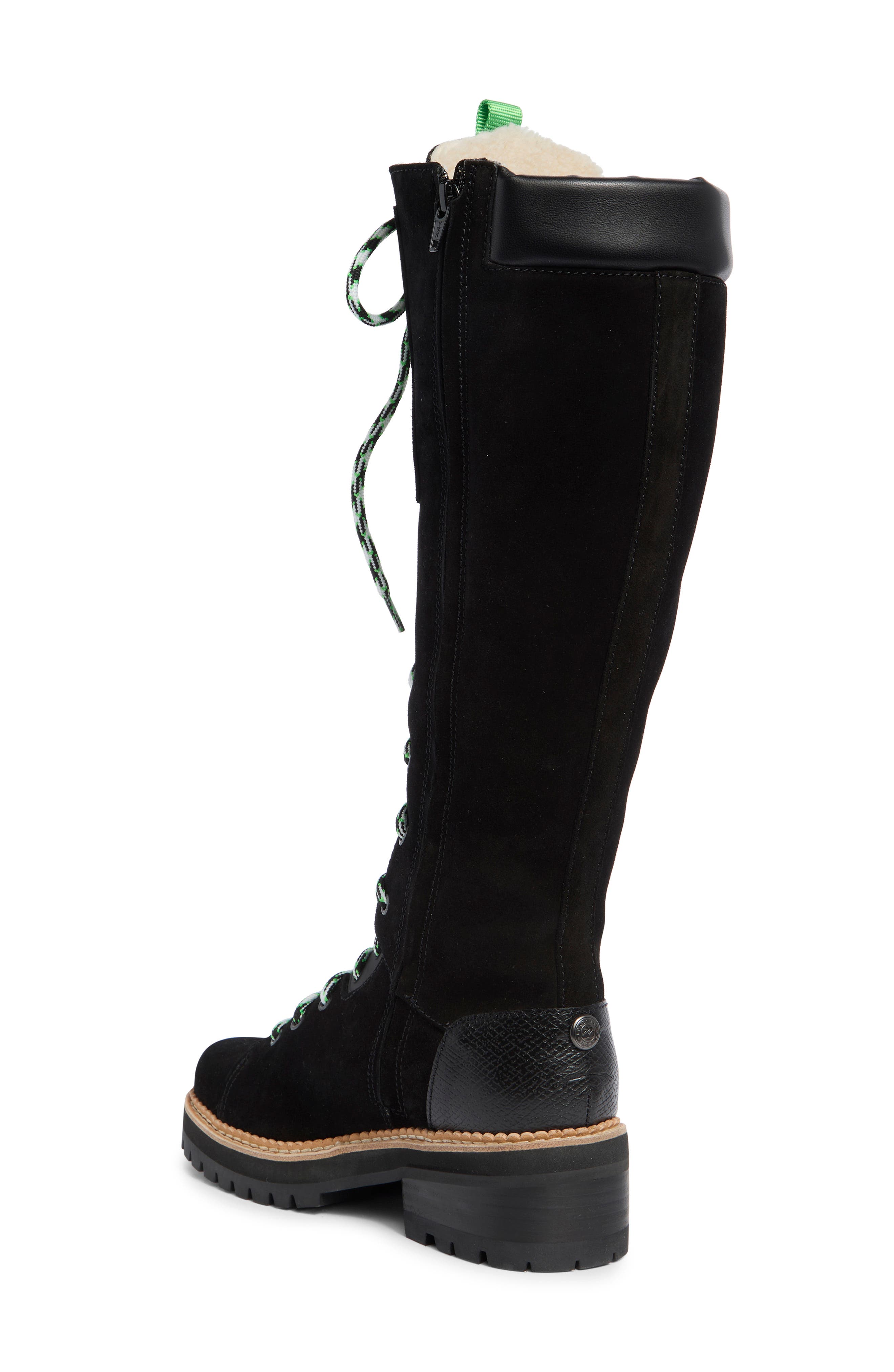 Longchamp Knee High Boot, Alternate, color, Black