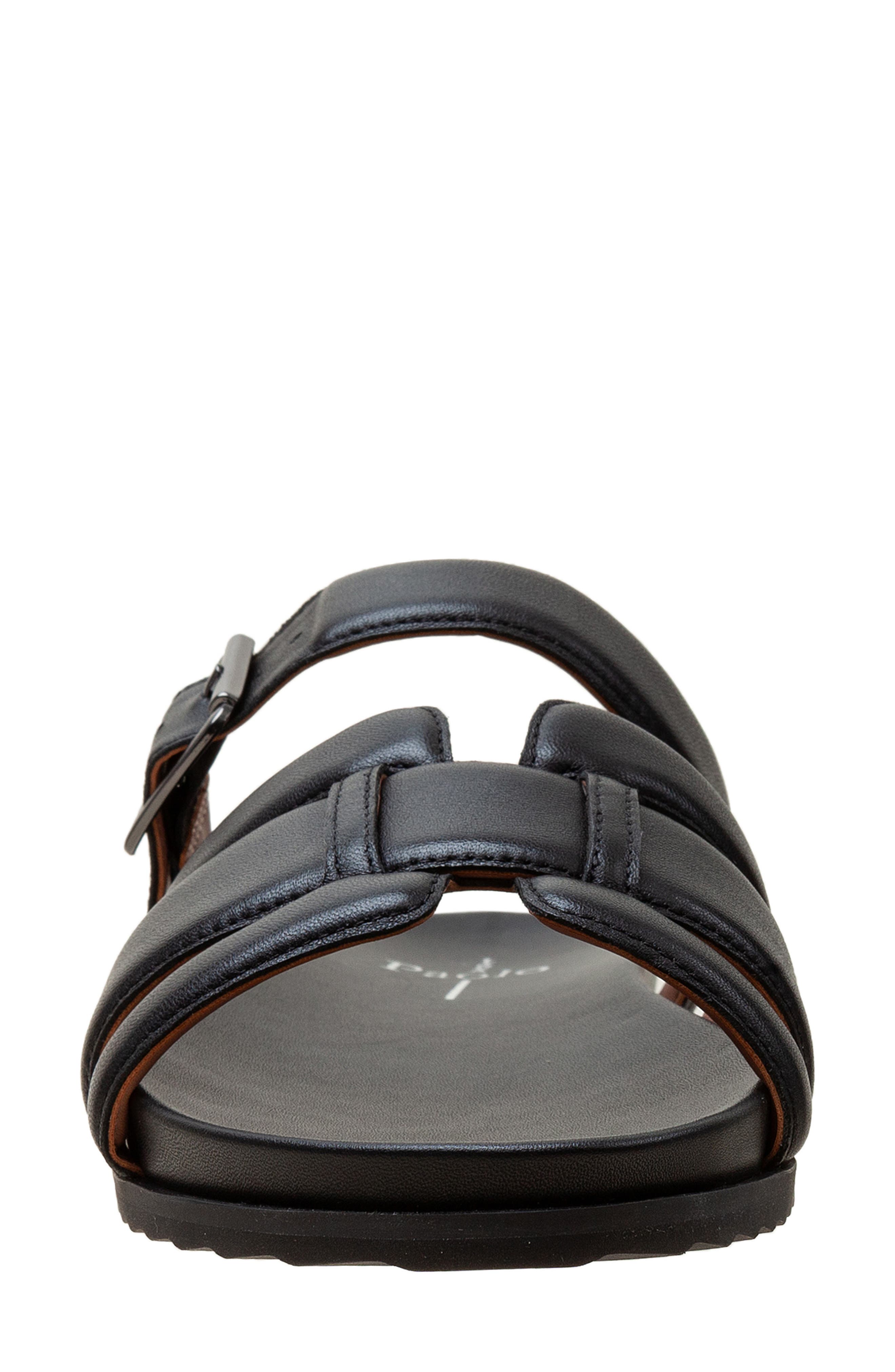 Linea Paolo Rosalie Sandal, Alternate, color, Black