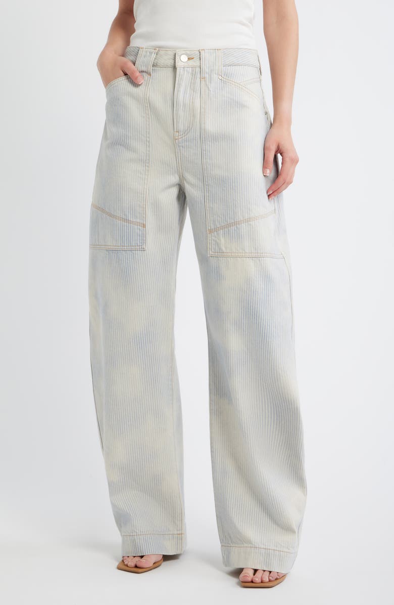 BOSS Orange Cargo Balloon Pants, Main, color, Cloud Blue