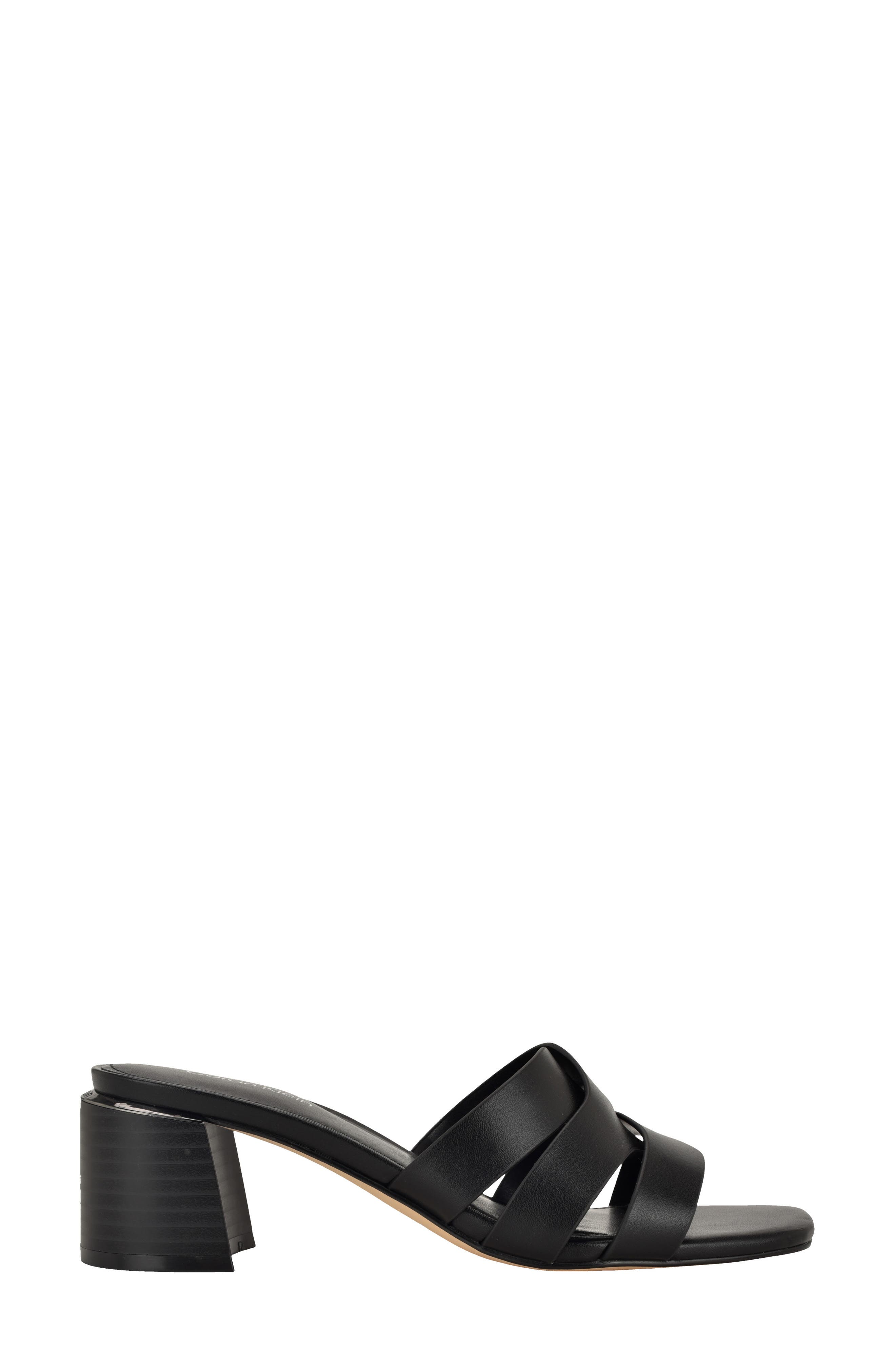 Calvin Klein Vivianna Slide Sandal, Alternate, color, Black